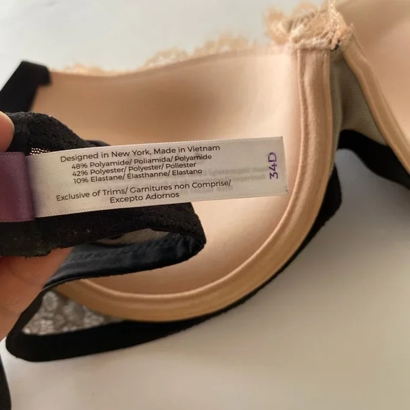 Adore Me Emanuelly Push Up Balconette Bra 34D - Picture 6 of 7